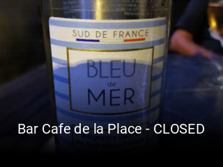 Bar Cafe de la Place - CLOSED réservation en ligne