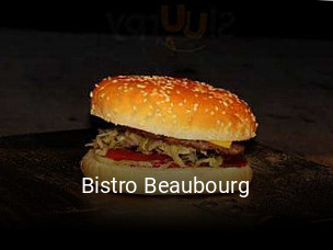 Bistro Beaubourg réservation de table