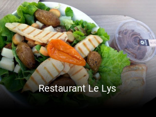 Restaurant Le Lys réservation de table