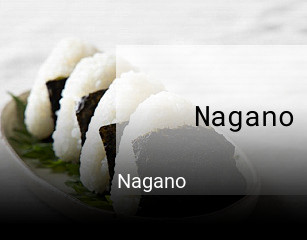 Nagano réservation de table