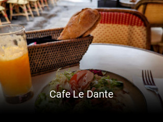 Cafe Le Dante réservation en ligne