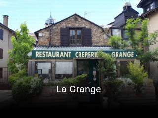 Réserver une table chez La Grange maintenant
