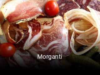 Morganti réservation de table