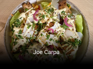 Réserver une table chez Joe Carpa maintenant