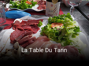 La Table Du Tarin réservation