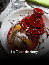 La Table de Nany réservation de table