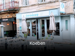 Réserver une table chez Koeben maintenant