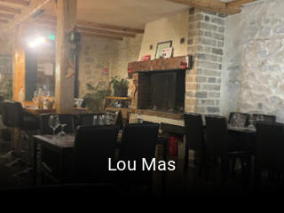 Lou Mas réservation de table