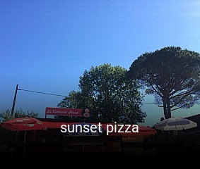 sunset pizza réservation en ligne