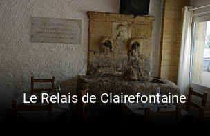 Le Relais de Clairefontaine réservation