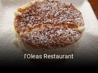 l'Oleas Restaurant réservation