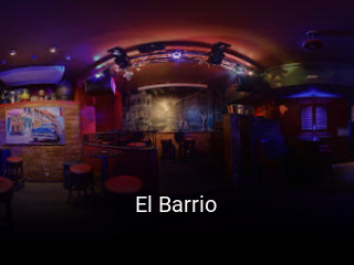 El Barrio réservation de table