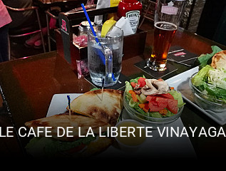 LE CAFE DE LA LIBERTE VINAYAGA réservation de table
