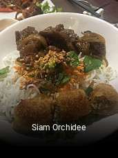 Siam Orchidee réservation de table