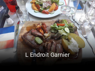 L Endroit Garnier réservation de table