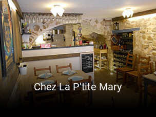 Chez La P'tite Mary réservation