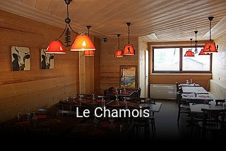 Le Chamois réservation de table