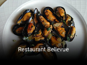 Restaurant Bellevue réservation de table