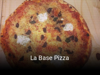 La Base Pizza réservation