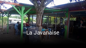 Réserver une table chez La Javanaise maintenant