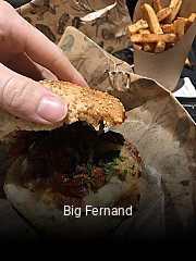 Big Fernand réservation de table