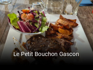 Le Petit Bouchon Gascon réservation de table