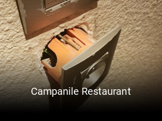 Campanile Restaurant réservation