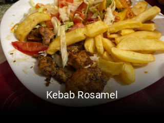 Kebab Rosamel réservation de table