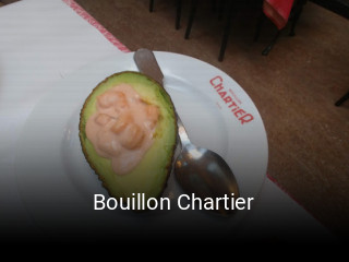 Bouillon Chartier réservation de table