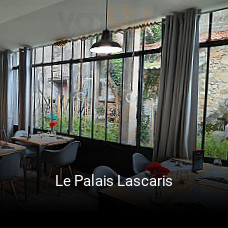 Le Palais Lascaris réservation de table