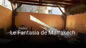 Le Fantasia de Marrakech réservation de table