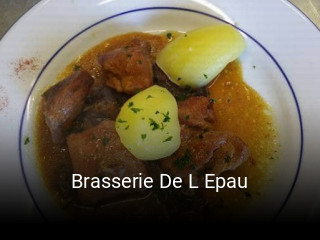 Brasserie De L Epau réservation en ligne
