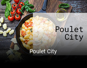 Poulet City réservation de table