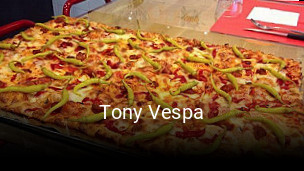 Tony Vespa réservation de table