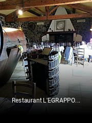 Restaurant L'EGRAPPOIR réservation en ligne