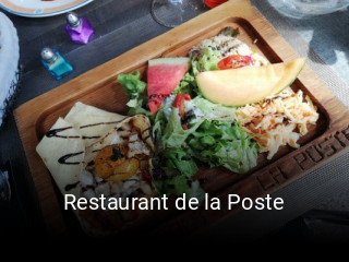 Réserver une table chez Restaurant de la Poste maintenant