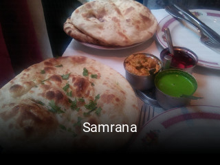 Samrana réservation de table