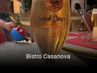 Bistro Casanova réservation