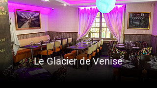 Le Glacier de Venise réservation de table