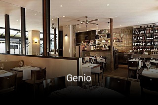 Genio réservation