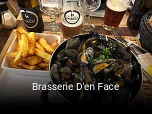 Brasserie D'en Face réservation en ligne