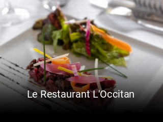 Le Restaurant L'Occitan réservation en ligne
