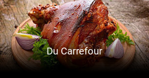 Du Carrefour réservation