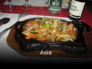 Asia réservation de table
