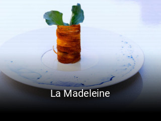 La Madeleine réservation de table