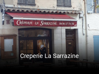 Creperie La Sarrazine réservation de table