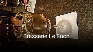 Brasserie Le Foch réservation