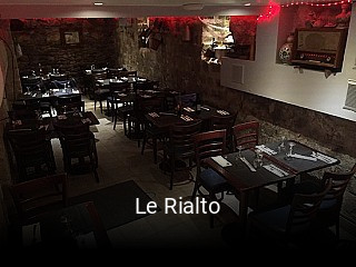 Réserver une table chez Le Rialto maintenant