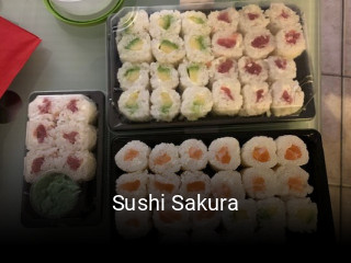 Sushi Sakura réservation de table