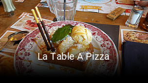 La Table A Pizza réservation
